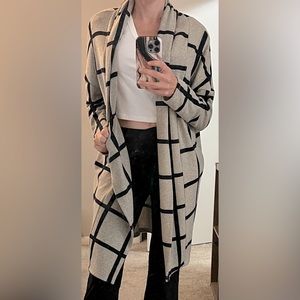 Pink Blush Warm and Cozy along Cardigan Size M